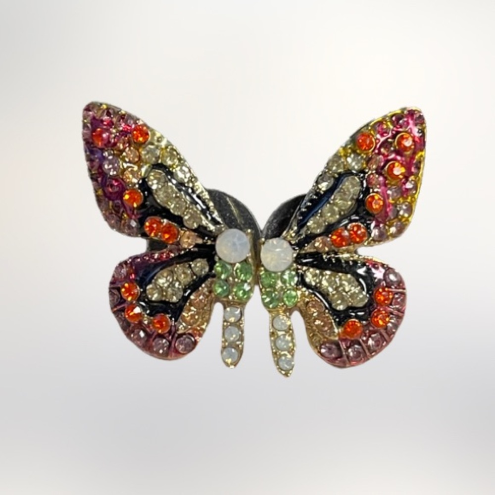 Betsey Johnson Butterfly Stud Earrings